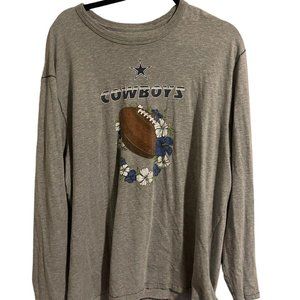 Men's Dallas Cowboys Tommy Bahama Gray XXL T-Shirt